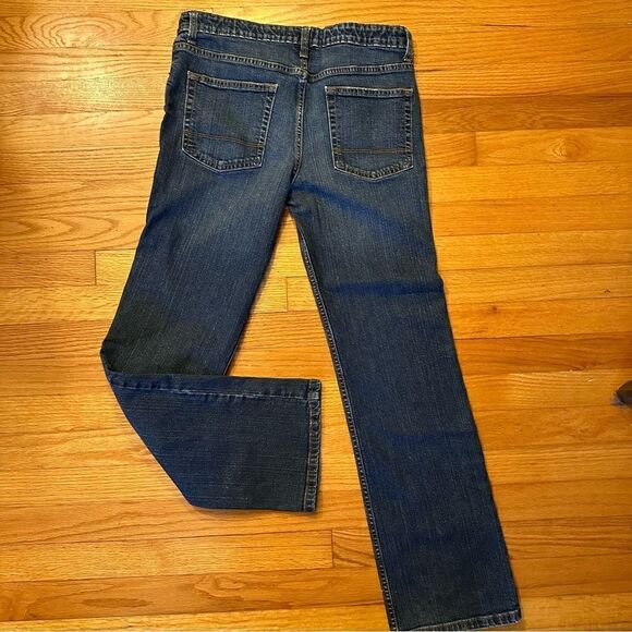 Cat & Jack bootcut Jeans Medium Wash  Ultimate Stretch Faded size 16 - Picture 6 of 7